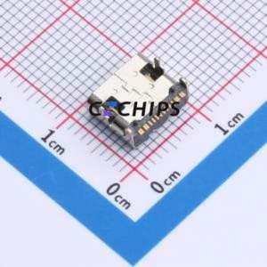 HYCW566-USBC16-732B USB Connector SMD Connector ( Connector Type: Type-C )( Gender: Female )( Mounting Type: Horizontal Mount ) - Product Image 2