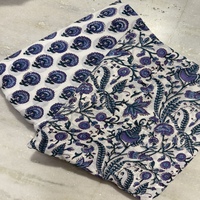 Tissu de robe en coton indien uni à fleurs rose pâle, léger et écologique, pour filles et garçons, par yard, origine indienne