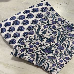 Tela de Algodón Indio Ligera, Ecológica, de Color Rosa Claro, con Estampado Floral, para Vestidos de Niñas y Niños, por Yarda, Origen Indio - Product Image 2