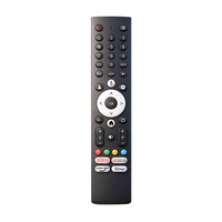 Télécommande vocale Bluetooth Hostrong RC-G01M avec fonction d'apprentissage et code roulant pour SANSUI/Thomson Smart Tech HD IPTV - Personnalisable