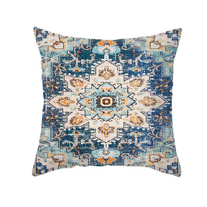 Juego de Almohadas de Estilo Bohemio Retro con Estampado de Terciopelo Piel de Durazno, Cojín Decorativo para el Hogar - Product Image 5