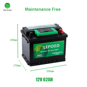 Batería de <span class=keywords><strong>Coche</strong></span> Sellada Libre de Mantenimiento 12V 60Ah 75Ah, Batería Recargable de Plomo-Ácido, Batería Automotriz - Product Image 2