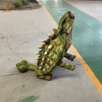 SGAD189 nouvelle technologie Animatronic Ankylosaure marche Robot dinosaure télécommande Robot chien pour parc à thème Robot de sécurité