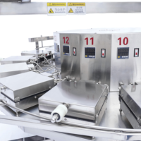 Machine à crêpes commerciale automatique, équipement alimentaire en acier inoxydable, machine à crêpes électrique, machine à faire des mille-crêpes