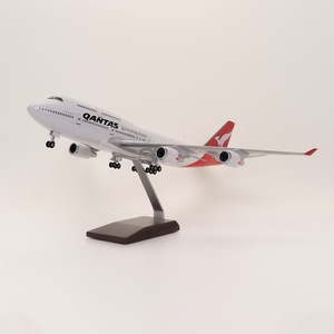 Trang Trí Hộ Gia Đình Craft Boeing 747-400 Qantas Airways Bộ Sưu Tập Thời Trang Mô Hình Máy Bay 1/150 Tỷ Lệ 47Cm - Product Image 2