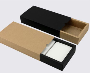 Direktlieferung ab Werk Rechteckige Schubladenbox Silber Goldene Kartonverpackung Faltbare Einfarbige Box für Unterwäsche Socken Kleidungsstücke - Product Image 4