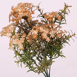 Bouquet <span class=keywords><strong>de</strong></span> chrysanthèmes artificiels à 7 têtes, design réaliste fait main, pour décoration <span class=keywords><strong>de</strong></span> salon ou <span class=keywords><strong>de</strong></span> mariage, fleurs créatives imprimées - Product Image 3