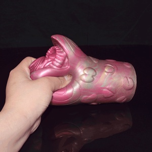 GEEBA Male Masturbator Silicone Aircraft Cup Sandworm Condition Anal Vaginal Soft Stick Pussy Adult Sex <b>Toys</b> 18+ <b>for</b> <b>Men</b> - Product Image 4