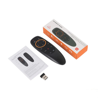 G10 G10S Pro Télécommande Vocale 2.4G Souris Sans Fil Gyroscope D'apprentissage IR pour la boîte de télévision Android HK1 H96 max X96 mini