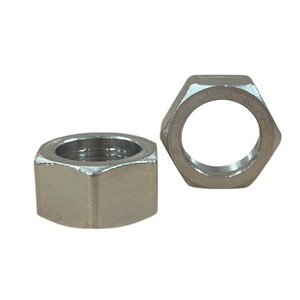 Tuerca de latón para tuberías DN8 DN10 niquelada, pieza para sistema HVAC de baja presión - Product Image 1