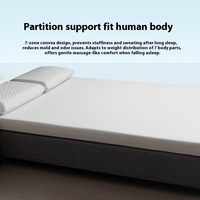 Matelas en mousse à mémoire de forme en gel personnalisé de 60mm d'épaisseur, durable et au design moderne, tapis Tatami ferme pliable, éponge de location pour dortoir