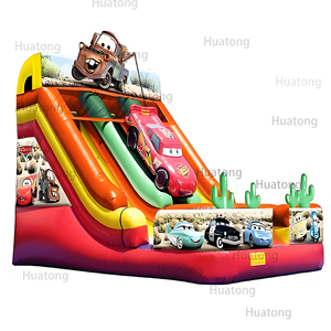 Outdoor Double Lane Large <strong>Inflatable</strong> Jumping Castles <strong>Inflatable</strong> <strong>Slide</strong> for Kids Bounce House <strong>Inflatable</strong> Car Theme <strong>Dry</strong> <strong>Slide</strong> - Product Image 6