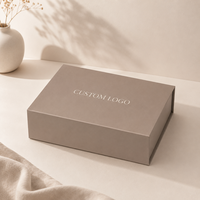 Cajas de Regalo de Cartón Ecológicas Plegables con Cierre Magnético, Estilo Libro de Lujo con Logotipo Personalizado para Ropa