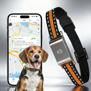 Factory Pet Cat <span class=keywords><strong>Dog</strong></span> Dispositivo antipérdida Seguimiento de ubicación en tiempo real Localizador inteligente Seguimiento GPS Pet Tracker <span class=keywords><strong>Collar</strong></span> OEM y ODM - Product Image 2