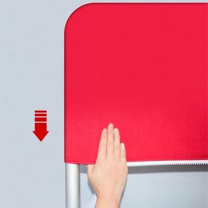 Telón de Fondo de Tela de Poliéster de Alta Calidad, 10x10 pies, Plegable, con Soporte de Exhibición Pop-up y Color Personalizado para Cabina de Fotos y Eventos - Product Image 6