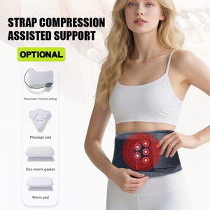 Ceinture de soutien lombaire chauffante à infrarouge lointain légère, sangles de compression sportive pour les disques intervertébraux, soutien stable de la taille - Product Image 5