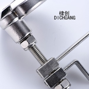 Cerradura de suelo marina Dichuang de 2 pulgadas de acero inoxidable para cubierta de barco, para reemplazo y reparación - Product Image 1
