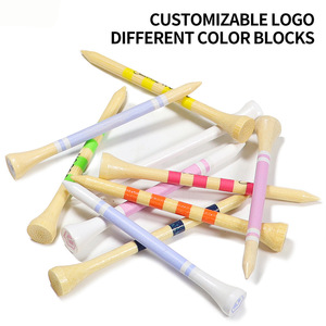 Bamboo <b>Golf</b> Tees 83mm Multi Specification Top Quality Factory Direct Price For <b>Golf</b> Accessories Wholesale - Product Image 3