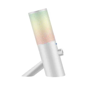 2022 החדש פופ מסנן אילם כפתור RGB תאורה מחשב פודקאסט USB Mikrofo Wired משחקי מיקרופון לקריוקי youtuber PS4 PS5 מחשב נייד