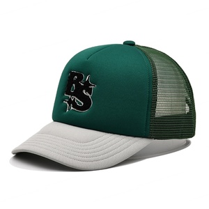 Oem Custom <b>Snap</b> Back Towel Embroidered Trucker Cap Wholesale Gorra Foam 5 Panel Trucker Hat With Custom Logo - Product Image 1