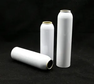 Aérosol en aluminium personnalisé pour laque à cheveux, émail <span class=keywords><strong>noir</strong></span> <span class=keywords><strong>satiné</strong></span>, cosmétiques, crème solaire visage, peinture hydratante - Product Image 2