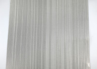 Verre de sécurité stratifié incrusté de treillis métallique en acier inoxydable, verre décoratif pour cloisons d'ascenseurs et murs intérieurs