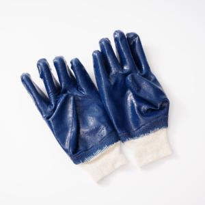 Gants en nitrile épais résistants à l'huile et aux produits chimiques, adhérence sécurisée, livraison rapide, usage industriel intensif - Product Image 4