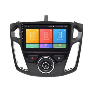 Tesla stile multimediale android car radio stereo riproduzione di dvd per Ford Focus 3 2012 2013 <span class=keywords><strong>2014</strong></span> con il gps di navigazione/BT /Carplay - Product Image 1