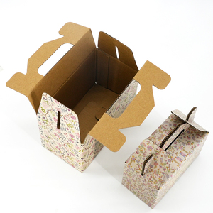 Caja <span class=keywords><strong>de</strong></span> Regalo <span class=keywords><strong>de</strong></span> Cartón Corrugado Personalizada con Asa para Bebidas, Cerveza, Vino, <span class=keywords><strong>Vodka</strong></span>, Champán, Whisky, Varios Regalos, para Empaque <span class=keywords><strong>de</strong></span> Refrescos - Product Image 3