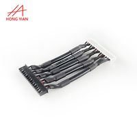 JST kabel perakitan perempuan ke laki-laki, instrumen sepeda motor kawat pelindung 2 3 4 5 6 8 Pin XH 2.54 Harness kawat