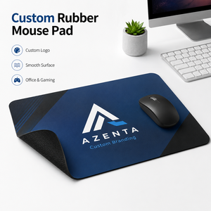 Rubber Mouse Pad Custom Logo Non Slip Desk <b>Mat</b> Smooth Surface Gaming Office Personalized <b>Large</b> Mousepad Bulk Wholesale Gift - Product Image 1