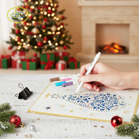 Pochoir 3D en plastique PET blanc écologique personnalisé pour enfants, ensemble de modèles de dessin et de peinture éducatifs à faire soi-même, facile à transporter