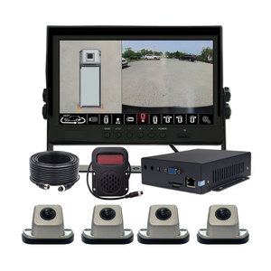2D 3D HD 1080P 360 Cámara de estacionamiento de automóviles Cámara de advertencia inversa de camión Cámara de 360 grados Vista de pájaro del sistema de seguridad - Product Image 1