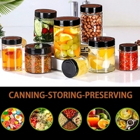 Vente en gros de bocaux en verre Ergo pour confiture, sauce, miel, cornichons, stockage de bougies, sauce, 212 ml, 106 ml, 314 ml, 250 ml, 280 ml, 500 ml