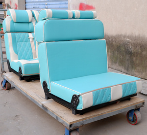 Asiento Multifuncional AutoLiuMa L006S para Camioneta, se Convierte en Cama, Cuero Premium Impermeable, Edición Ejecutiva para <span class=keywords><strong>Mercedes</strong></span> Sprinter, Venta al Por Mayor - Product Image 5