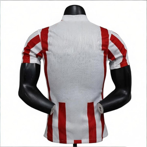 Camiseta <span class=keywords><strong>de</strong></span> Fútbol <span class=keywords><strong>de</strong></span> Manga Corta para Hombre, Talla Grande, con Estampado Inspirado en <span class=keywords><strong>Madrid</strong></span> 2025/26, Transpirable, <span class=keywords><strong>de</strong></span> Secado Rápido, para Entrenamiento <span class=keywords><strong>de</strong></span> Verano - Product Image 2