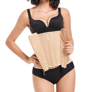 Venta al por mayor Control de barriga Corsé fuerte Fajas Colombianas Post Cirugía Fajas Reduce <span class=keywords><strong>Abdomen</strong></span> Entrenador de cintura para mujeres - Product Image 3