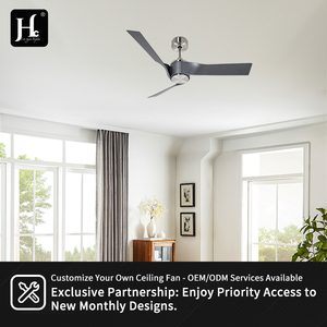 Modern Sanye Metal and Plastic LED <b>Ceiling</b> <b>Fan</b> <b>with</b> <b>Remote</b> Control, Dimmable, 52-Inch Blades, Home DC Motor - Product Image 5