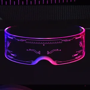 DOISYER-gafas luminosas LED coloridas y geniales, nuevas gafas de Ciencia y Tecnología de moda para Bar, baile, Festival de Música, 2022