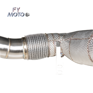 Downpipe catalysé pour <span class=keywords><strong>BMW</strong></span> X5 G05 X6 G06 X7 G07 760i V8 M60i S68 4.4L <span class=keywords><strong>2023</strong></span>+ avec bouclier thermique - Product Image 6
