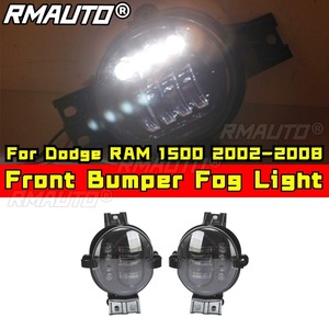 Ensemble de feux antibrouillard avant à LED et feux de jour pour Dodge RAM 1500 2002-2008, kit carrosserie, accessoires auto - Product Image 2
