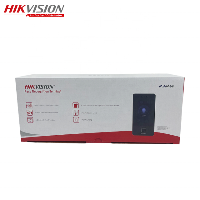 Hikvision Original DS-K1T342MFWX-E1 built-in M1card Reading Module Two-way Audio Fingerprints Capacity Face Recognition Terminal