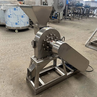 Broyeur à marteaux électrique automatique pour sorgho, céréales, sel, pierre, maïs, coquillages, en acier inoxydable SUS304, pour le traitement chimique