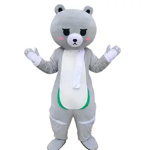 2023 BAIGE अनुकूलित प्यारा भालू शुभंकर कॉस्टयूम Tiktok इसी तरह गतिविधियों प्रचार वयस्क नृत्य प्रदर्शन inflatable कॉस्टयूम