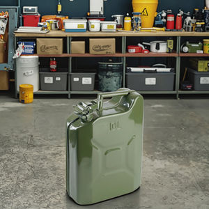 Personnalisé 10l acier <span class=keywords><strong>métal</strong></span> large bouche motorsport 4x4 hors route jerrycan vide - Product Image 5