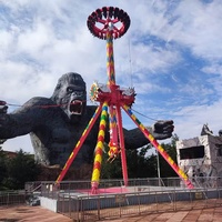 Manège à pendule rotatif à 360 degrés, équipement d'attraction extrême pour fête foraine, manège frisbee à vendre