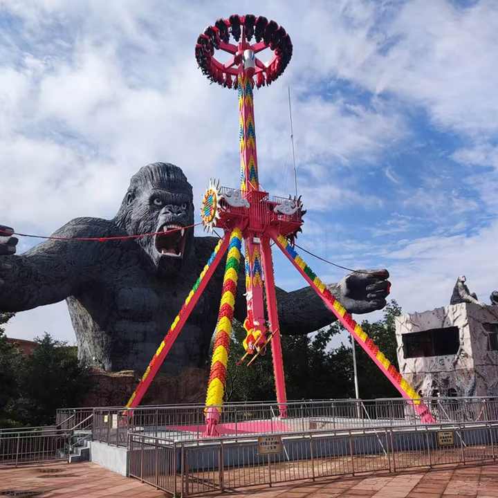 360度回転式遊園地アミューズメント機器、回転振り子遊具、フリスビー