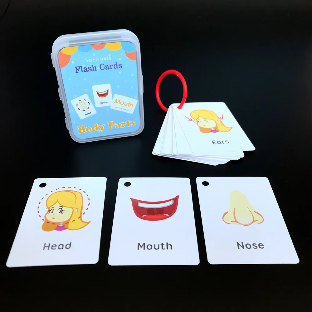 Детские Первые слова слайдер и обучение памяти Алфавит флэш-карты