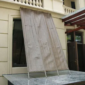 Écran de confidentialité en tissu pare-soleil en tissu 95% avec œillets renforcés pour auvent de couverture de pergola de jardin de patio extérieur