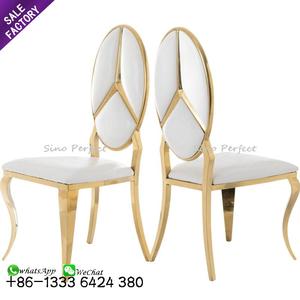 Chaises empilables en acier inoxydable pour la décoration de mariage, de fête et d'événements, meubles d'hôtel, location de banquet, Foshan Sinoperfect - Product Image 5